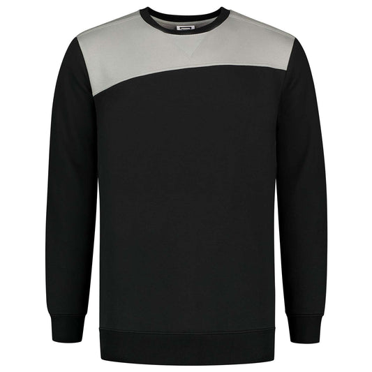 Tricorp Sweater Bicolor Naden 302013 Zwart-Grijs