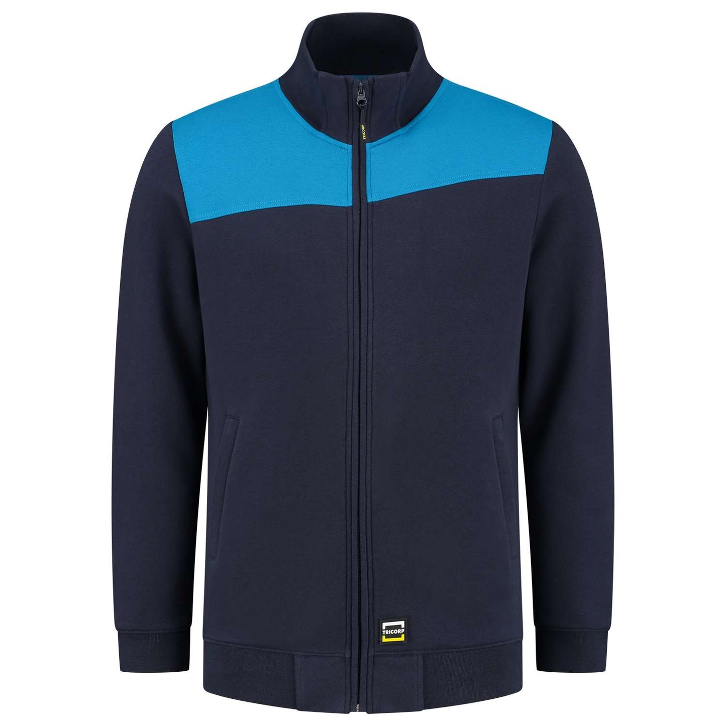 Tricorp Sweatvest Bicolor Naden 302014 Navy-Blauw