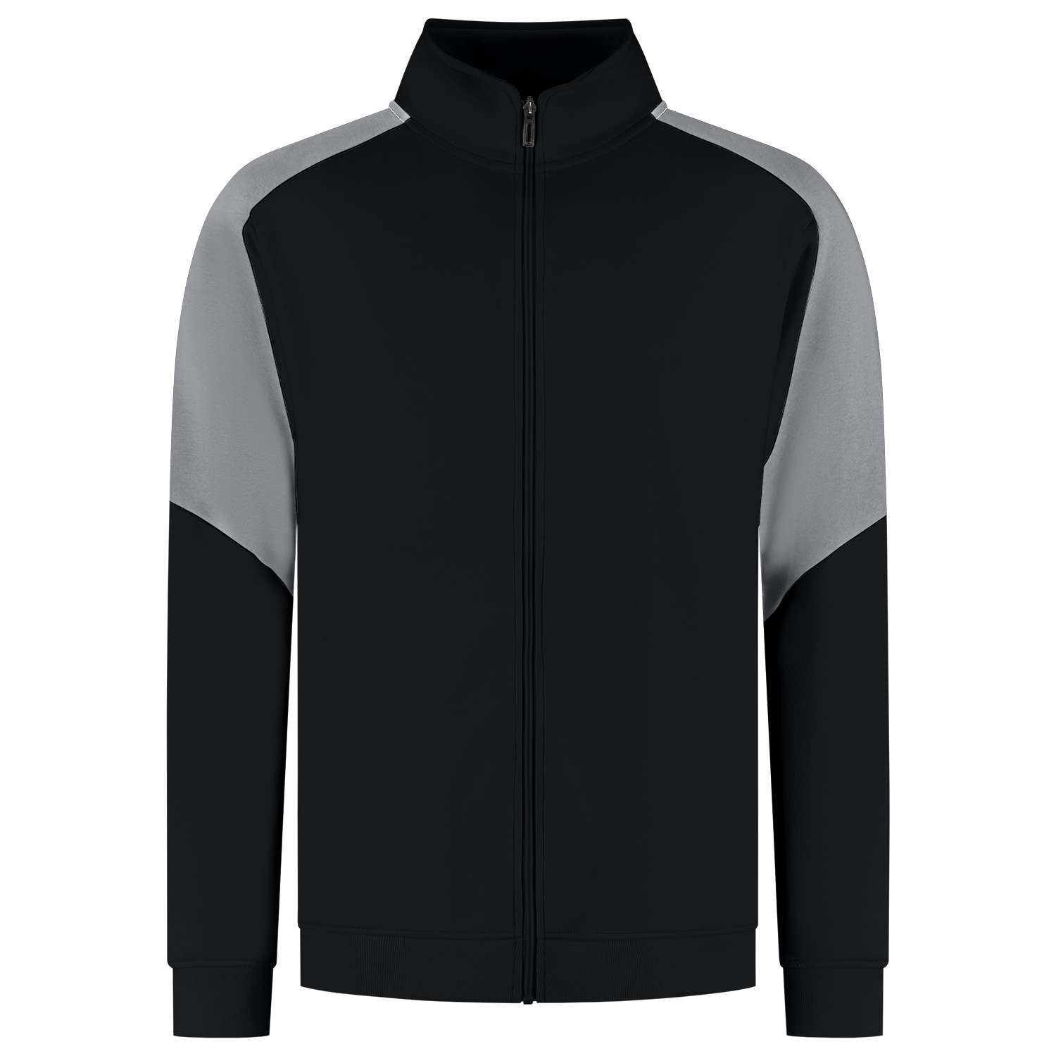 Tricorp Sweatvest Bicolor Redefined 306108 Zwart-Grijs