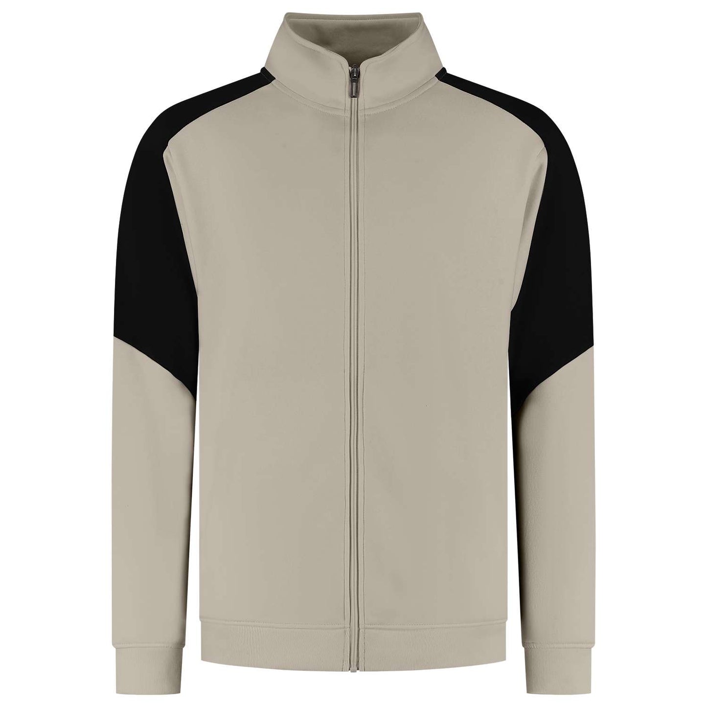 Tricorp Sweatvest Bicolor Redefined 306108 Khaky-Zwart