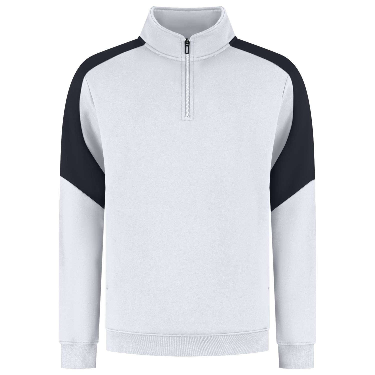 Tricorp Zip Sweater Bicolor Redefined 306111 Wit-Grijs