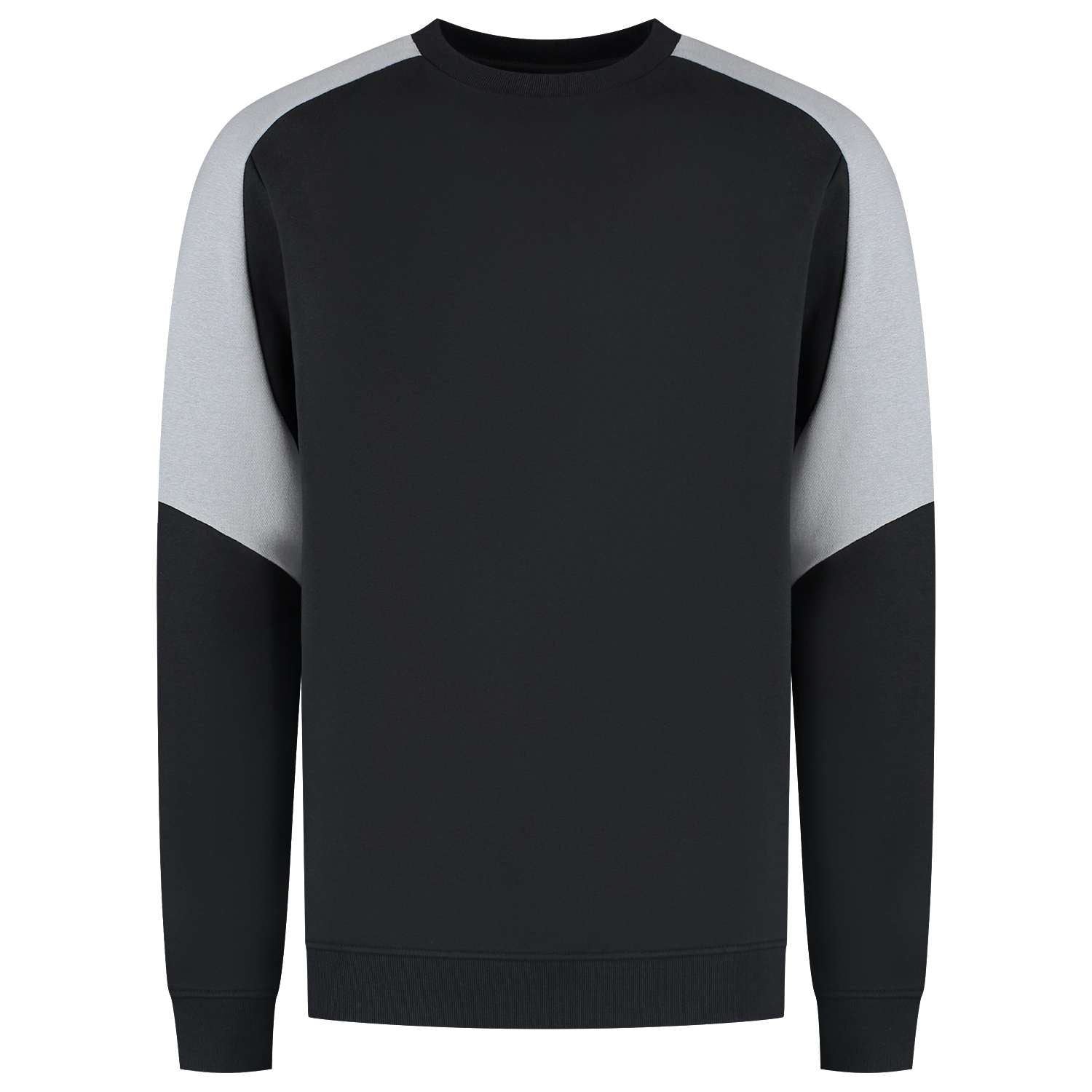 Tricorp Sweater Bicolor Redefined 306112 Zwart-Grijs