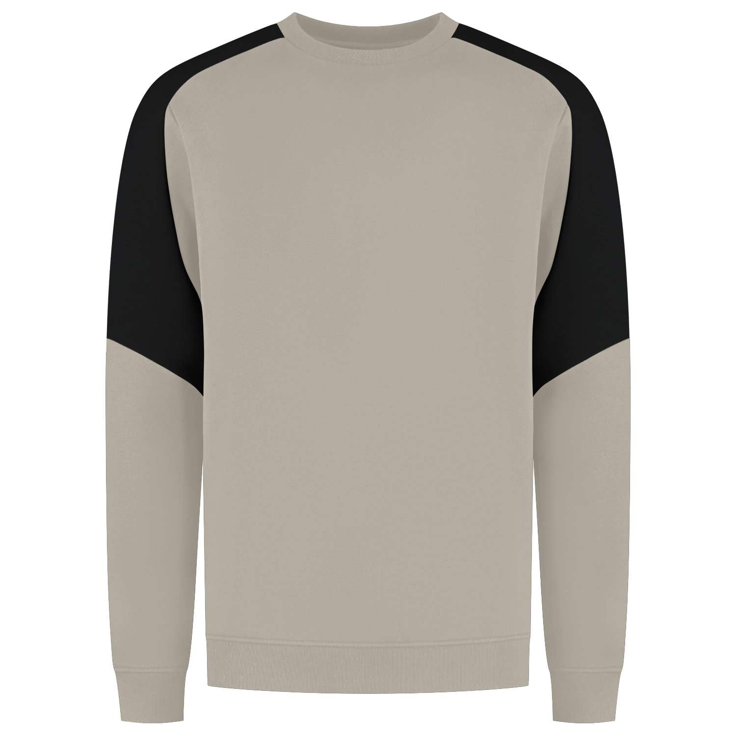 Tricorp Sweater Bicolor Redefined 306112 Khaky-Zwart