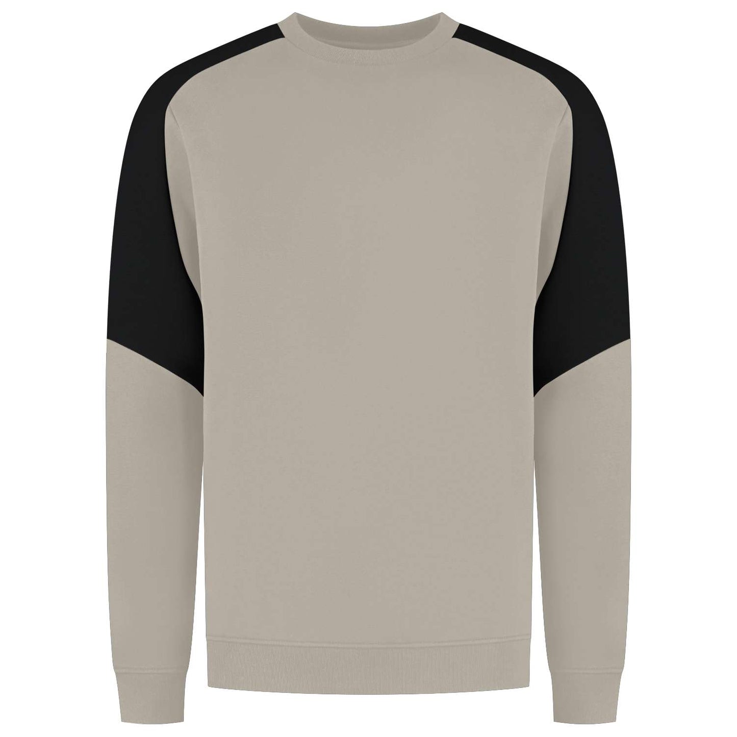 Tricorp Sweater Bicolor Redefined 306112 Khaky-Zwart