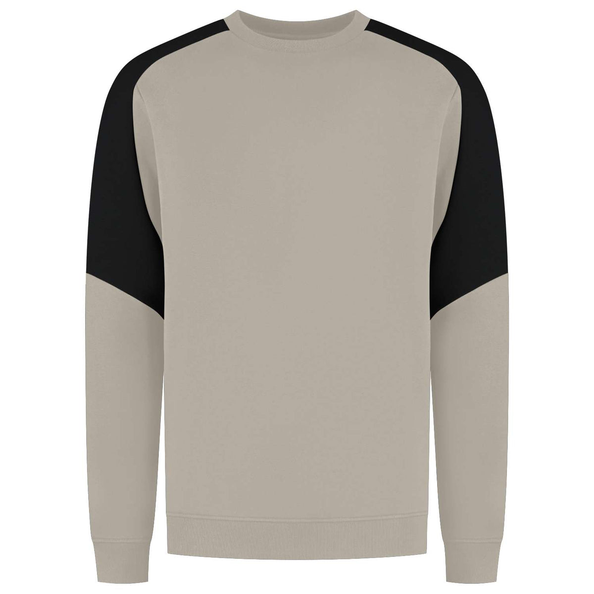 Tricorp Sweater Bicolor Redefined 306112 Khaky-Zwart