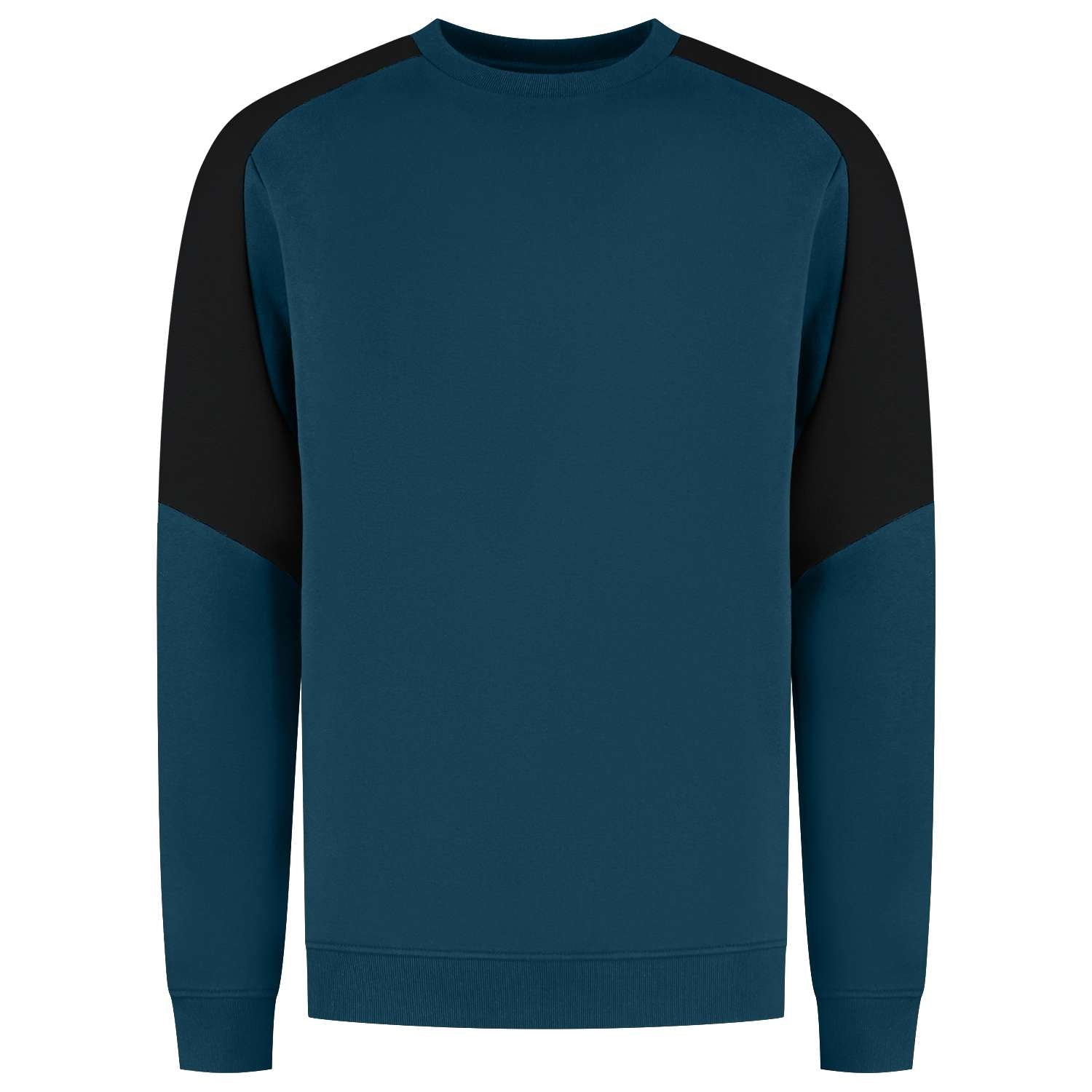 Tricorp Sweater Bicolor Redefined 306112 Navy-Zwart