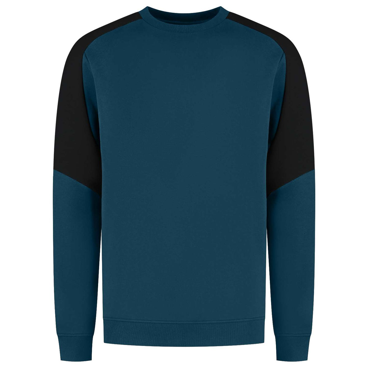 Tricorp Sweater Bicolor Redefined 306112 Navy-Zwart
