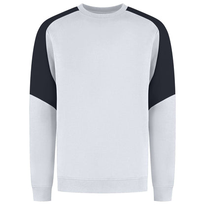Tricorp Sweater Bicolor Redefined 306112 Wit-Grijs