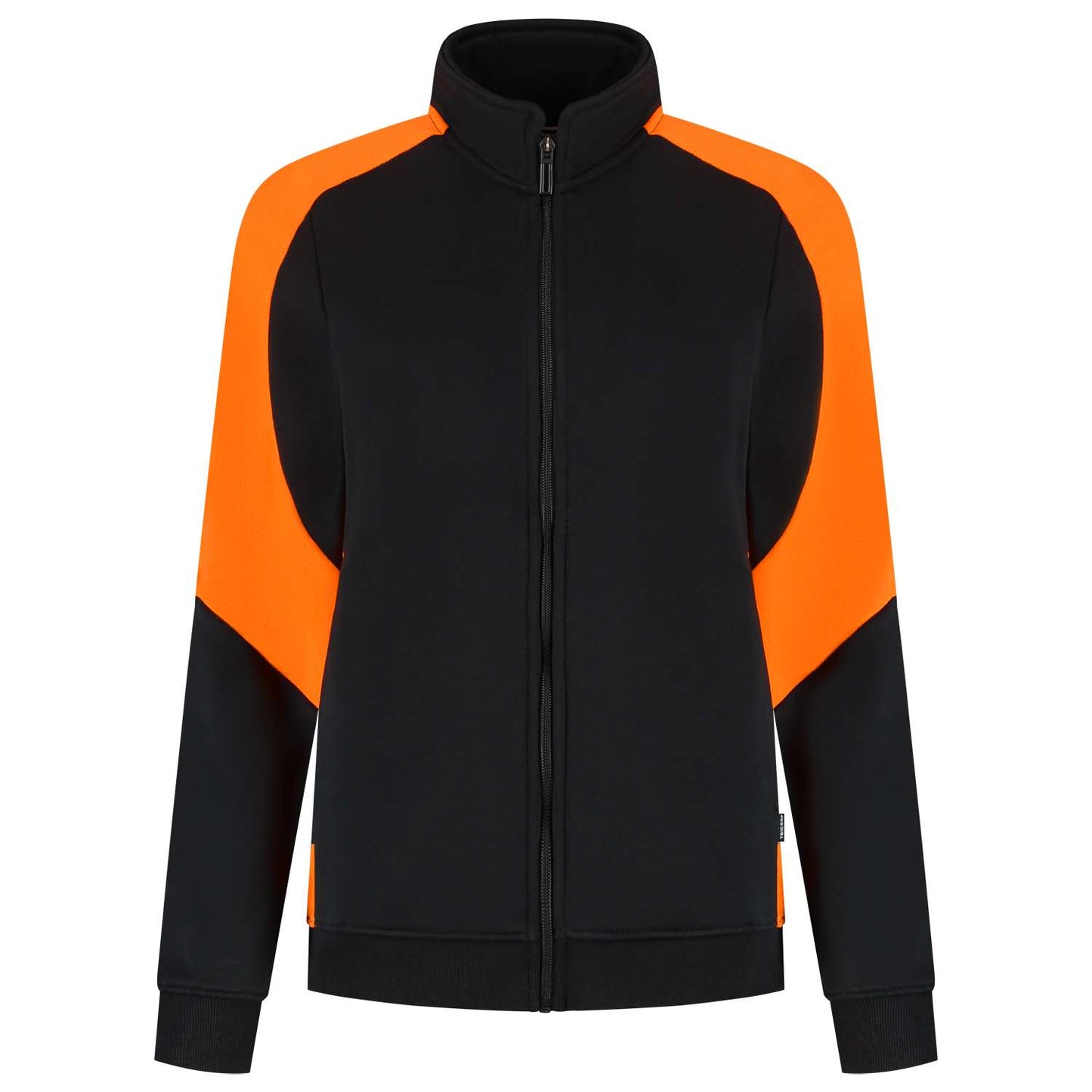 Tricorp Sweatvest Bicolor Redefined Dames 306122 Zwart-Oranje