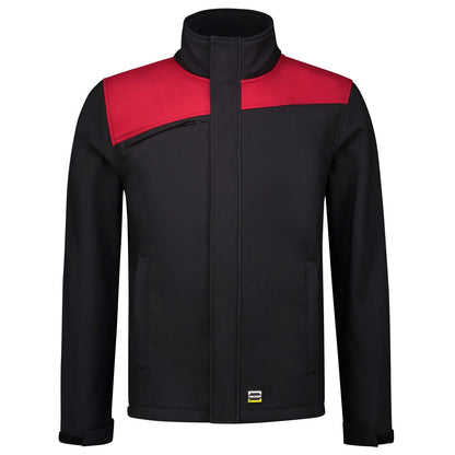 Tricorp Softshell Bicolor Naden 402021 Zwart-Rood