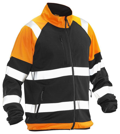 Softshell jas high-vis Jobman 5127 oranje