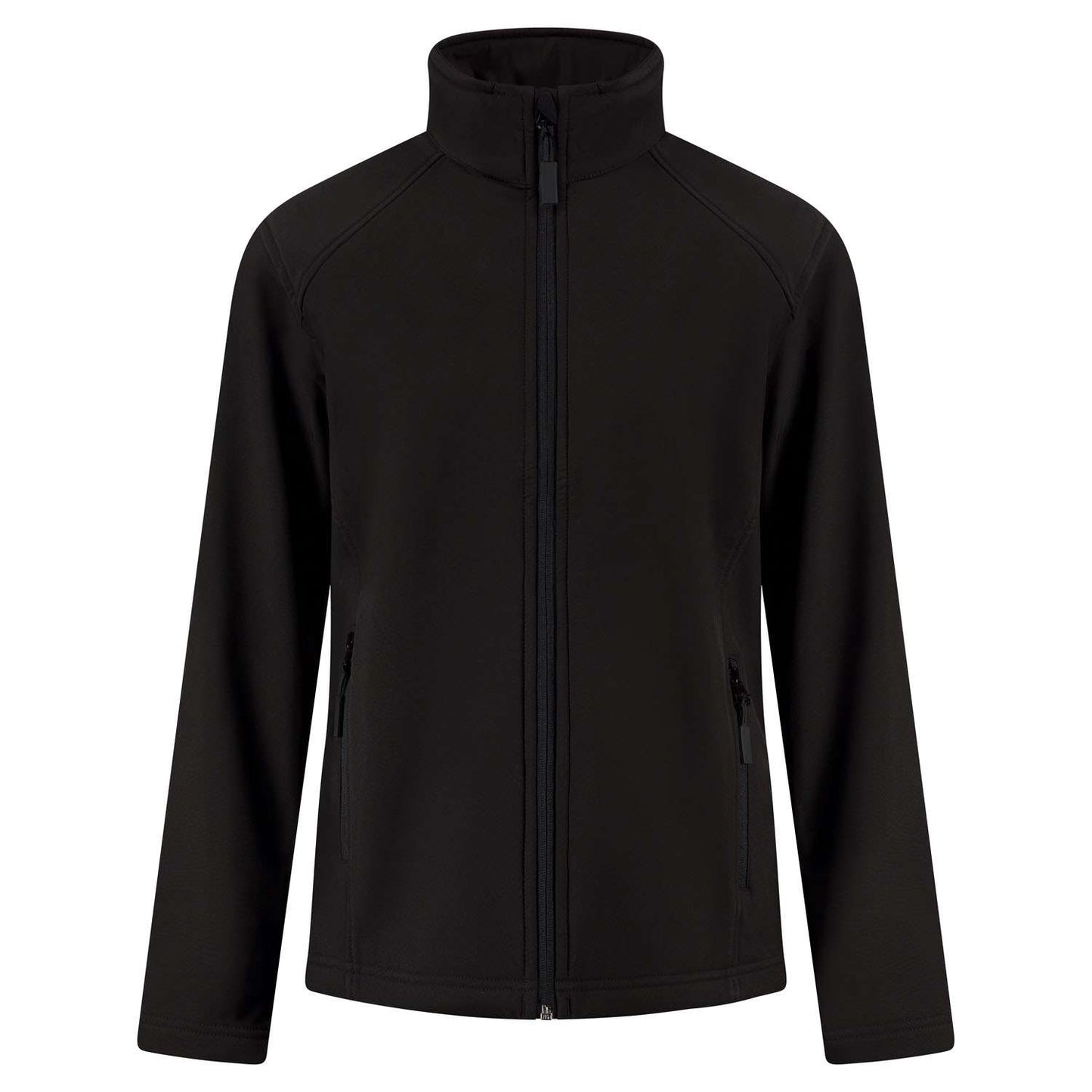 Dames softshell jas Back to basics zwart