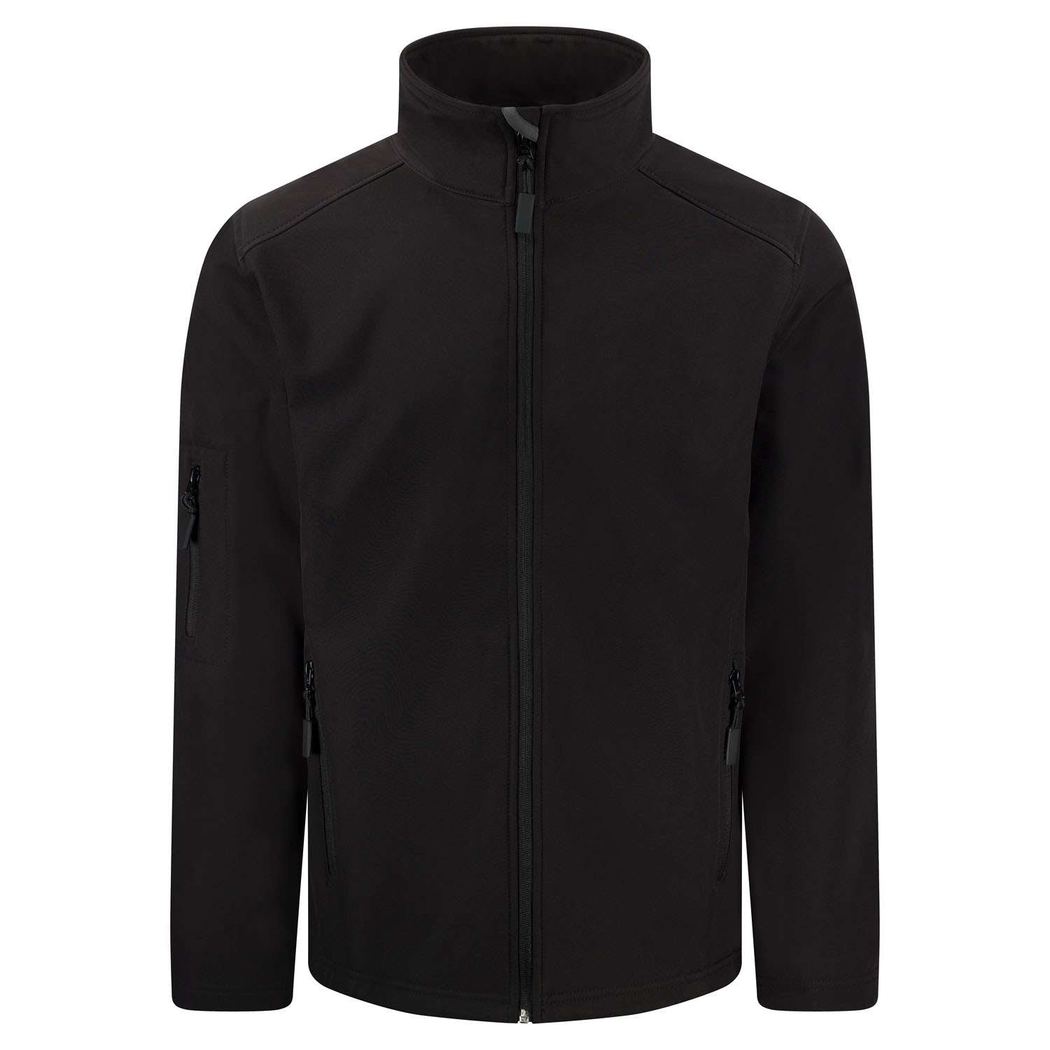Softshell jas Back to basics zwart