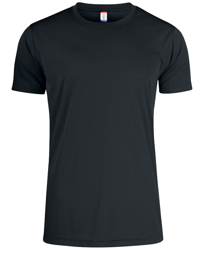 Basic active T-shirt Clique Zwart