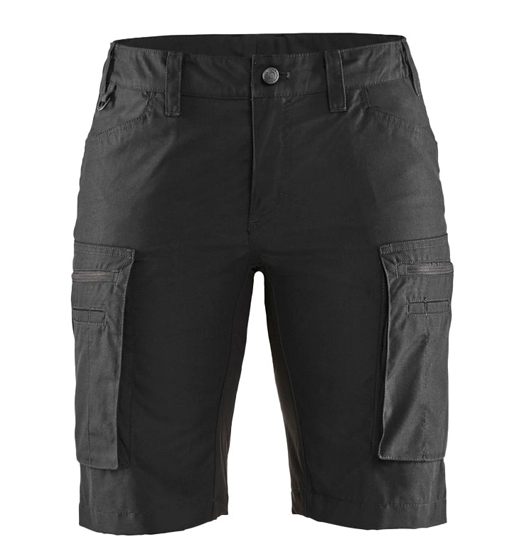 Dames stretch korte werkbroek Blaklader 7149 voorkant