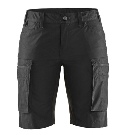 Dames stretch korte werkbroek Blaklader 7149 voorkant