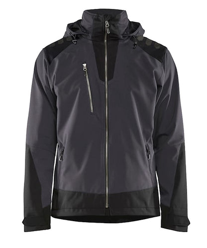 Blaklader Softshell Jas 4749 grijs-zwart 