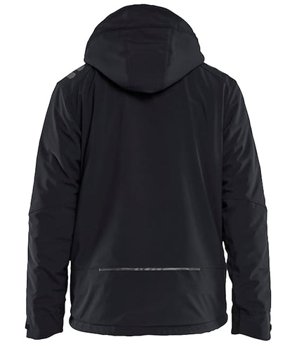 Blaklader softshell Jas gevoerd 4750 zwart achterkant