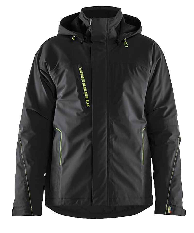 Blaklader winterjas 4-Way stretch 4484 zwart-geel