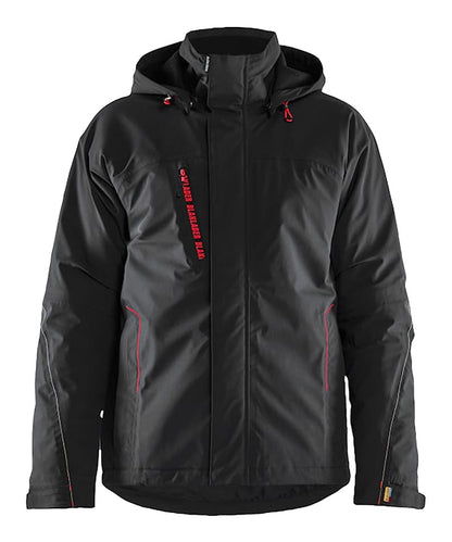 Blaklader winterjas 4-Way stretch 4484 zwart-rood