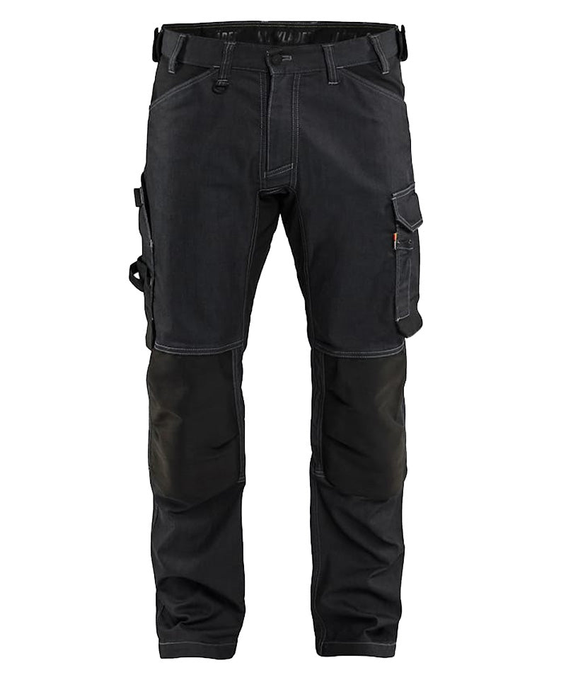 Blaklader Werkbroek denim stretch 1751-1141 zwart