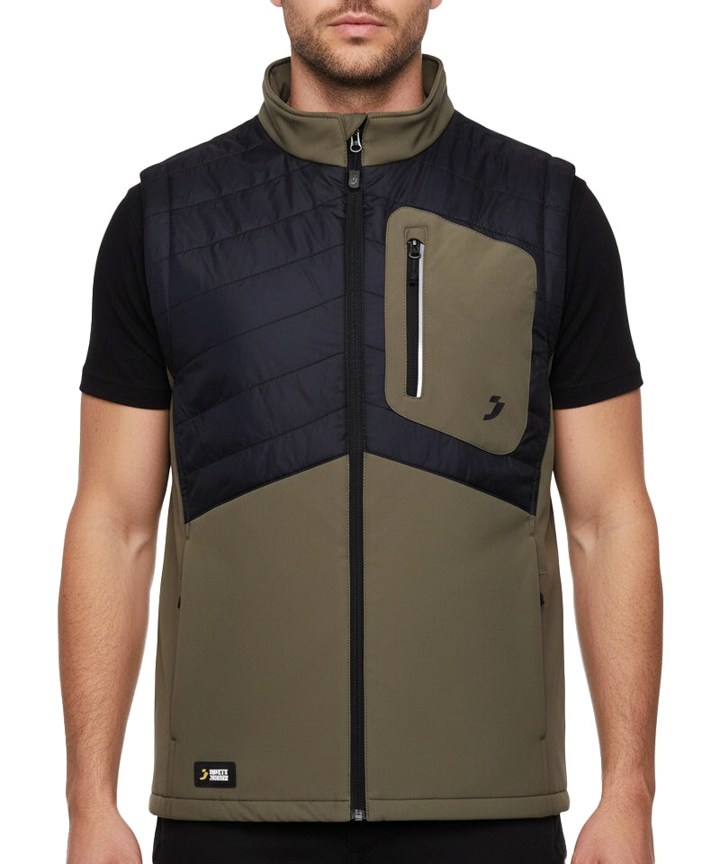 Bodywarmer Oak Safety Jogger aan model