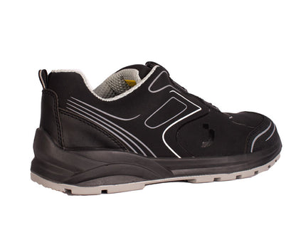 Safety Jogger werkschoenen S3 laag Cador snelsluiting achterkant