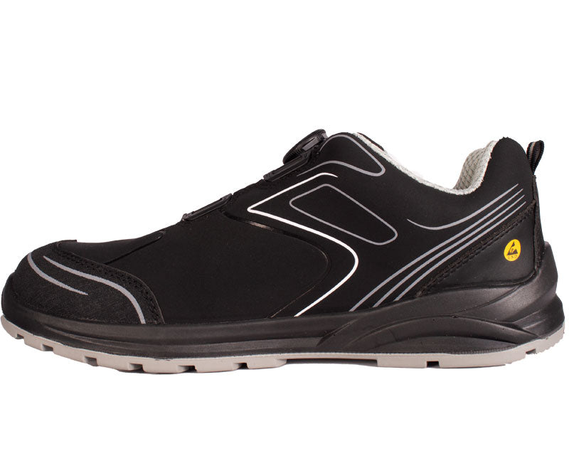 Safety Jogger werkschoenen S3 laag Cador snelsluiting zijkant links