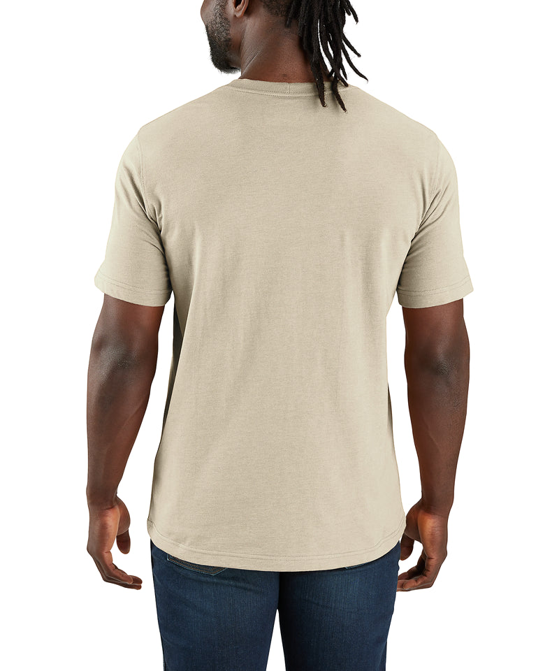 Carhartt t-shirt relaxed fit Irvine 107046 achterkant aan