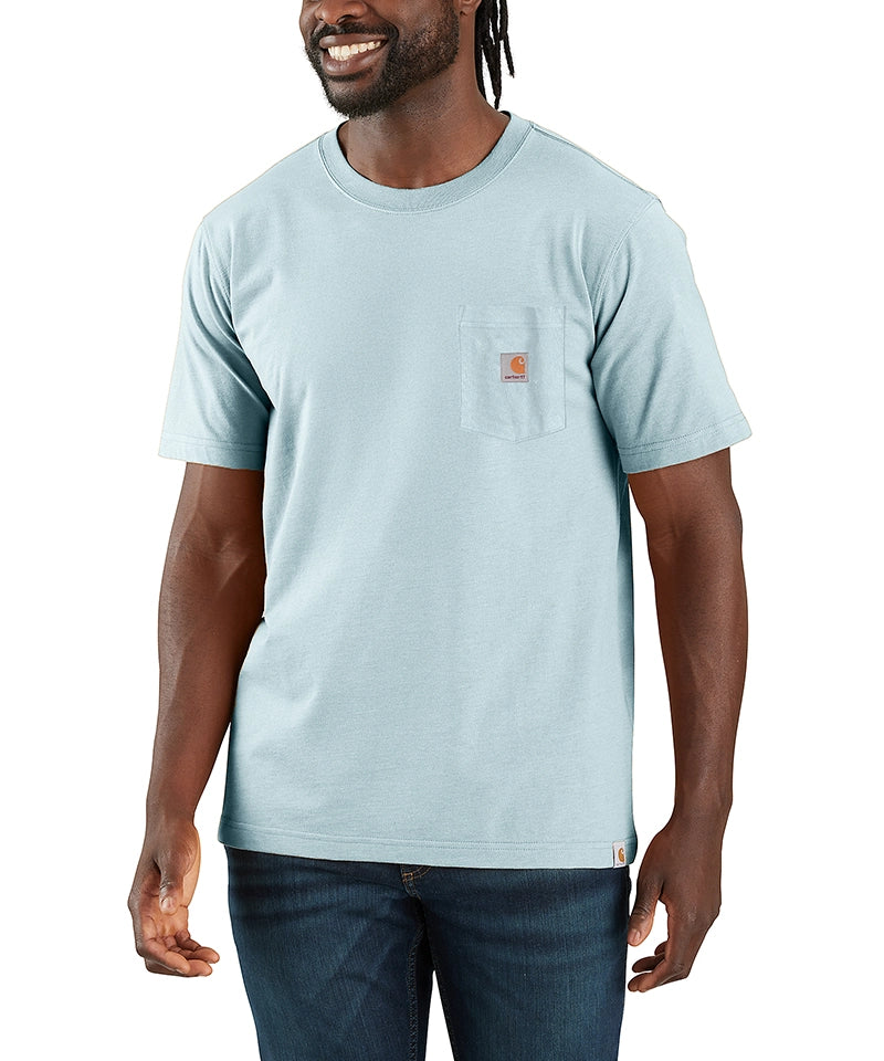 Carhartt t-shirt relaxed fit lichtblauw 107269