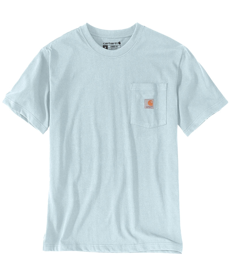 Carhartt t-shirt relaxed fit lichtblauw 107269