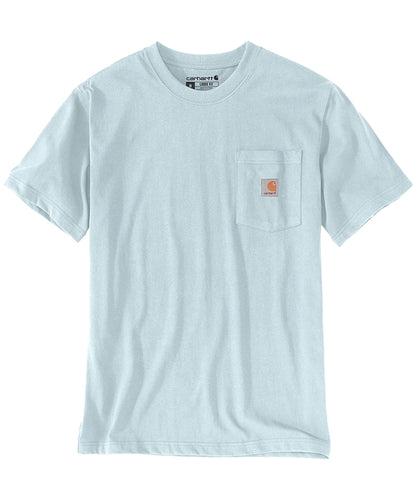 Carhartt t-shirt relaxed fit lichtblauw 107269