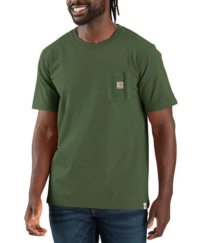 Carhartt t-shirt relaxed fit groen 107269