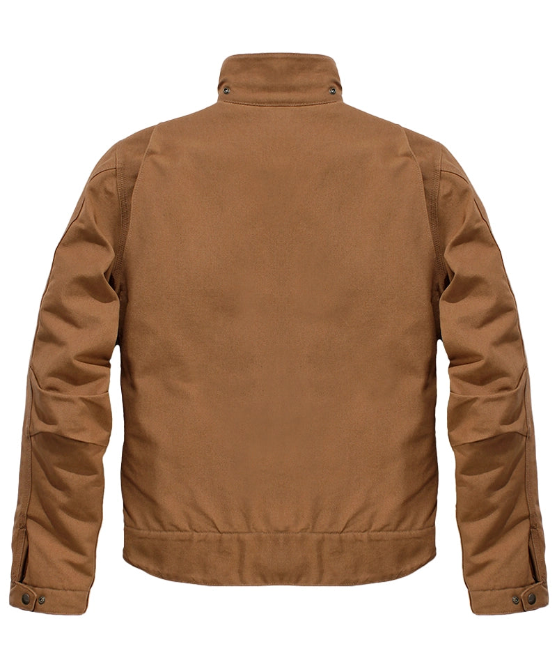 Carhartt iconic Detroit jas 103828 Bruin achterkant