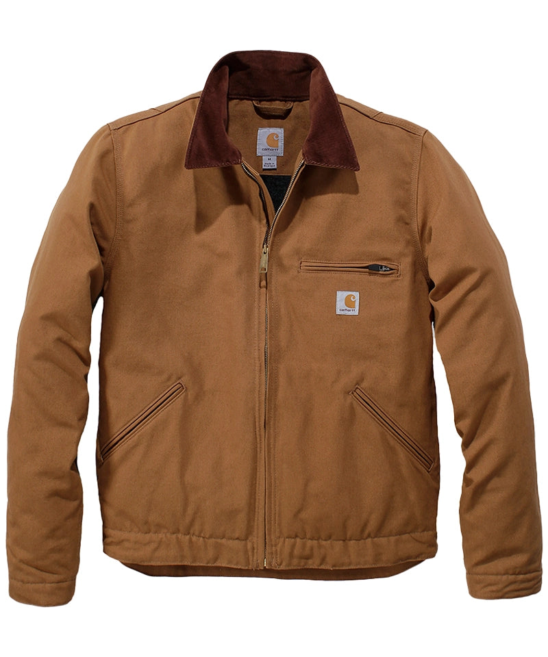 Carhartt iconic Detroit jas 103828 Bruin voorkant