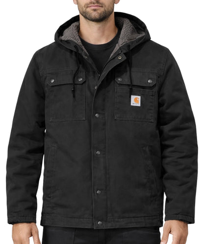 Carhartt gevoerde werkjas Bartlett aan foto model
