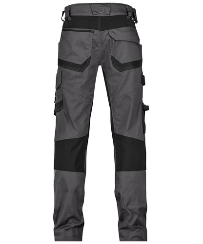 Werkbroek Dassy stretch Dynax grijs achter