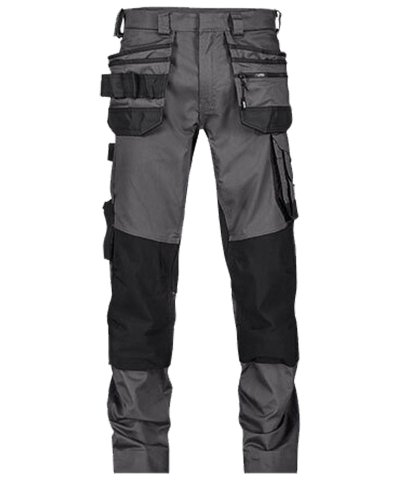 Werkbroek Dassy stretch Flux grijs