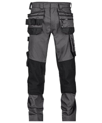 Werkbroek Dassy stretch Flux grijs