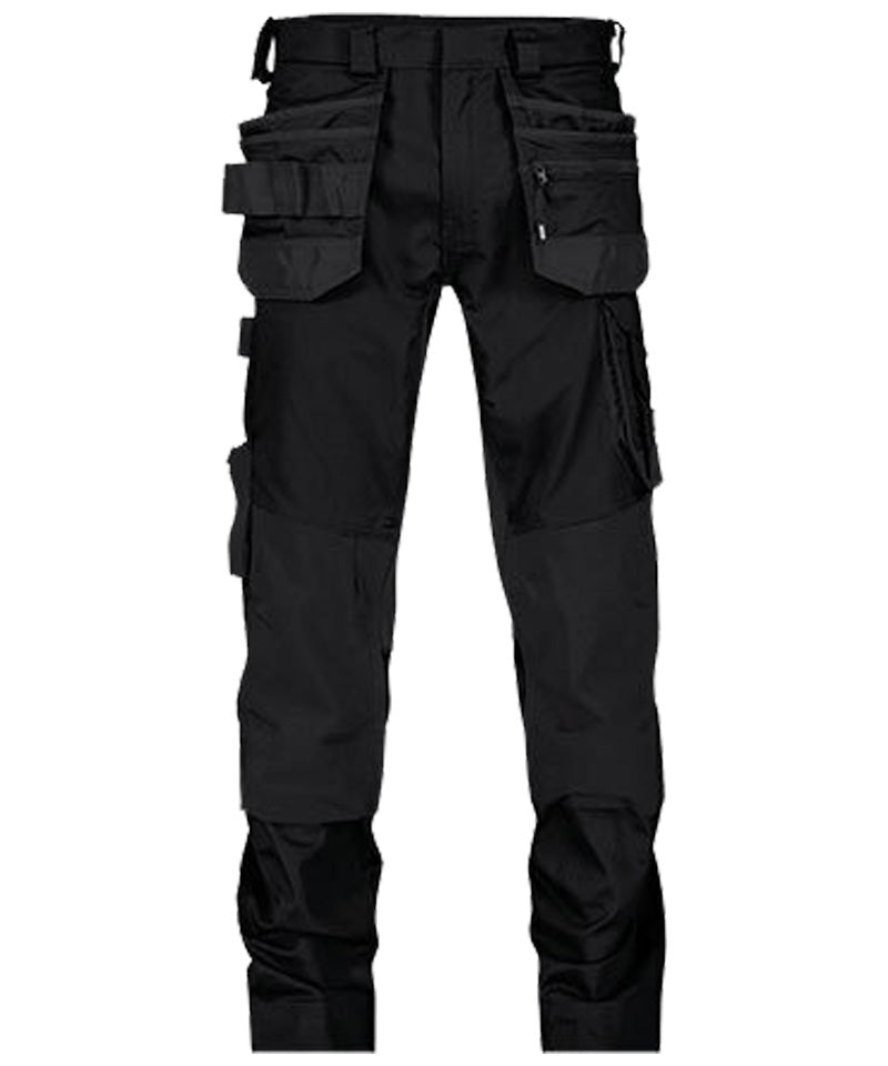 Werkbroek Dassy stretch Flux zwart