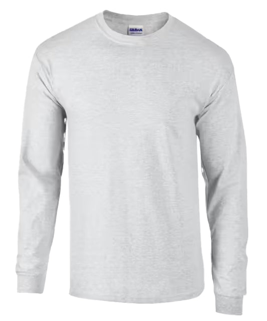 Gildan t-shirt met lange mouwen 2400 grijs