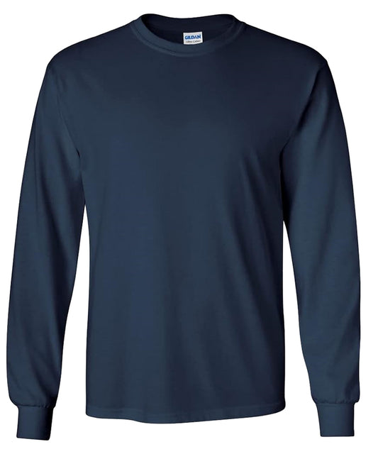 Gildan t-shirt met lange mouwen 2400 Navy