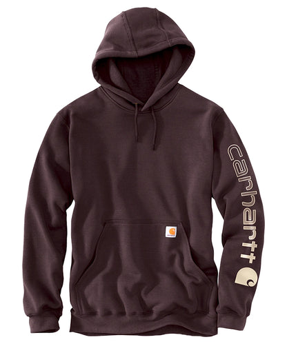 Carhartt sweater K288 dark sepia voorkant