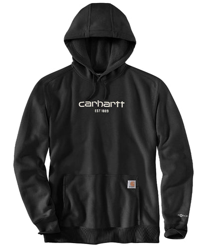 Carhartt Hoodie Force 105569 zwart voorkant