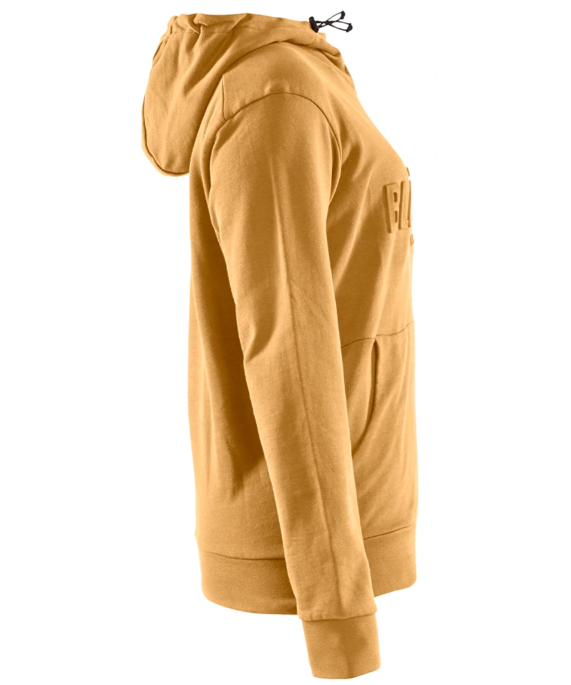 Blaklader Hoodie 3560 Dames zijkant geel