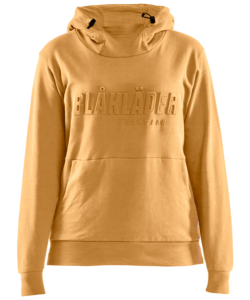Blaklader Hoodie 3560 Dames geel voorkant