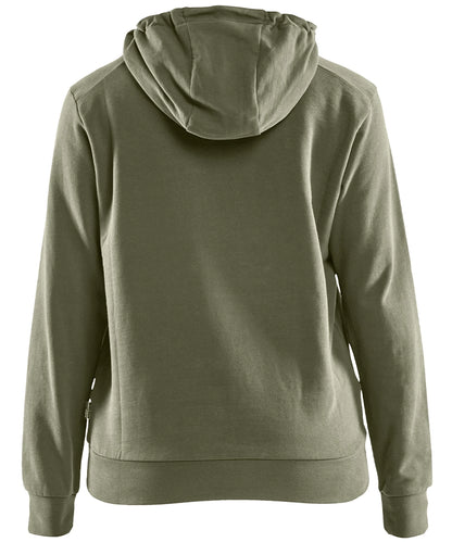 Blaklader Hoodie 3560 Dames achterkant groen