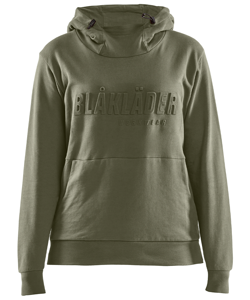 Blaklader Hoodie 3560 Dames groen voorkant