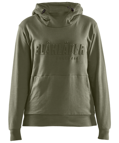 Blaklader Hoodie 3560 Dames groen voorkant