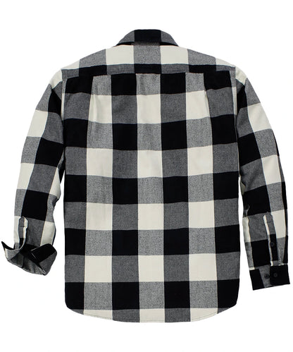 Carhartt houthakkershemd 107013 Zwart achterkant